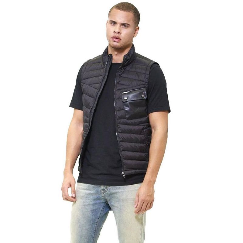 Members Only Puffer Vest Jacket for Men, 1 of 3