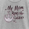 Girl's Star Wars: A New Hope Mother's Day Mom Runs Galaxy T-Shirt - 2 of 4
