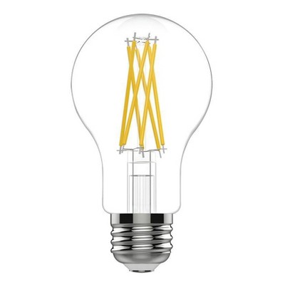 GE 8.5W 4pk Reveal A19 LED Medium Base Light Bulbs