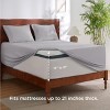 Deep Pocket Sheets Set - Fits Mattresses Up to 21 Inches Thick - 4 Piece GentleSoft™ Bed Sheets, Moisture Wicking, Soft & Cooling Bedsheet & Pillowcas - 2 of 4