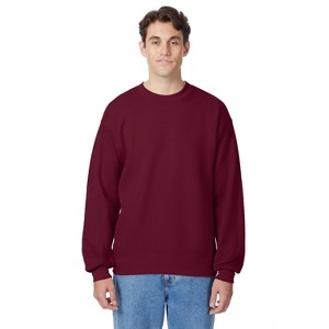 Hanes Ultimate Men's Heavyweight Fleece Crewneck Sweatshirt - 1 of 3
