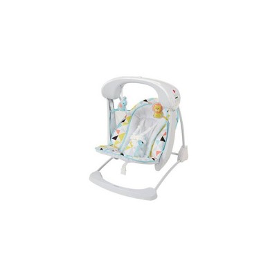 Photo 1 of Fisher-Price Deluxe Take-along Swing & Seat with 6-Speeds, White