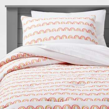 Rainbow Scallop Cotton Comforter Set - Pillowfort™