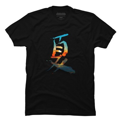 Men's Design By Humans Summer By BobyBerto T-Shirt