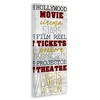Stupell Industries Vintage Cinema Projector Phrases, 13" x 30" - 3 of 4