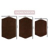 Waterford Collection Tufted Bath Rug, Extra Soft and Absorbent, Non-Slip Bath Mats, Machine Washable bath rugs for Bathroom, 3 Piece Set, Chocolate - 3 of 4
