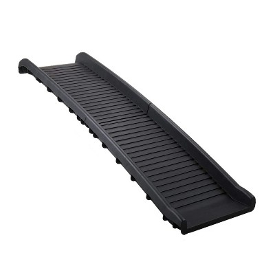 Coziwow Portable Non Slip Lightweight Folding Dog Ramp For Cars, Boats, Or Pool, 61 Inch, Supports up to 160 to 200 Pounds, Black