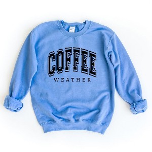 Simply Sage Market Women's Graphic Sweatshirt Coffee Weather - 1 of 4