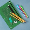 Unique Bargains Pencil Case for 3 Ring Binder Double Layer Smooth Zipper for Folders - 4 of 4