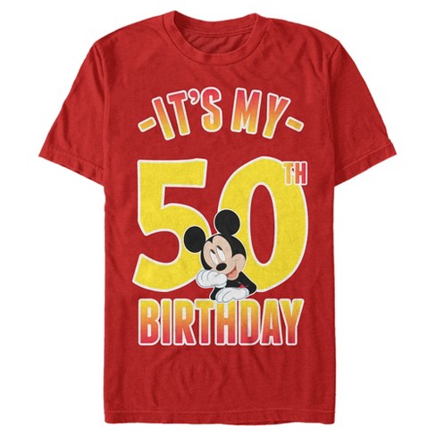 Disney 50th best sale birthday shirt