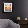 Trademark Fine Art - Beata Czyzowska Young Sunset In A Square Matted Framed Art - 2 of 4