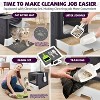 LunaLulinlk purple Upgraded oversized cat litter box with scoop, upgraded adjustable door cat litter box with enlarged drawer - 4 of 4