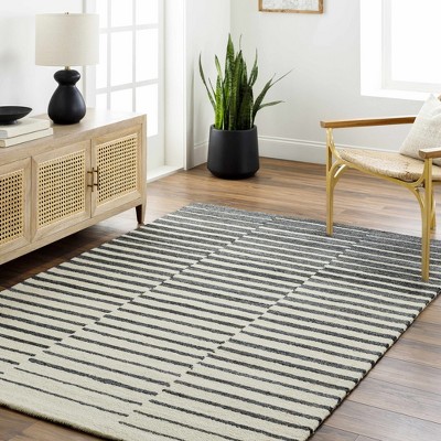 Hauteloom Gawel Charcoal Area Rug