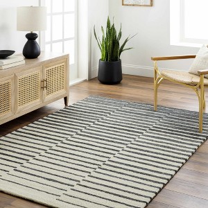 Hauteloom Gawel Charcoal Area Rug - 1 of 4