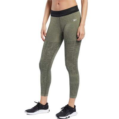 Reebok Womens United By Fitness Compression Athletic Pants