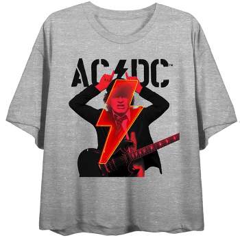 There : Let Be Youth Acdc Target Red Boy\'s T-shirt Rock