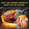 Heynemo Electric Turkey Roaster Oven with Visible Glass Lid, with Removable Pan & Rack, Stainless Steel - 3 of 4