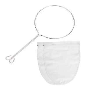 Unique Bargains Stainless Steel High-Temperature Resistant Easy to Clean Durable Mesh Strainer Bag - 1 of 4