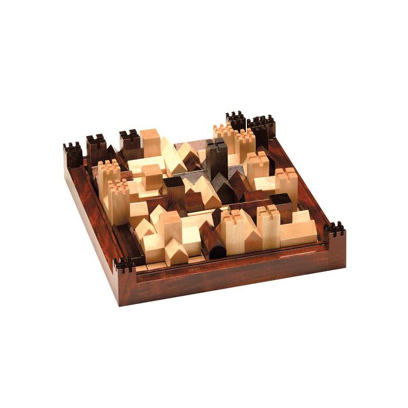 Cathedral Classic Wooden Tabletop Strategy Board Game, 4 of 5