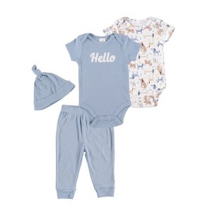 Chick Pea Baby Boy Newborn Essentials Baby bodysuit Set - 1 of 3