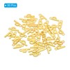 Unique Bargains Metal Bulk Elegant DIY Crafts Jewelry Making Initial Pendants 50 Pcs - 3 of 4