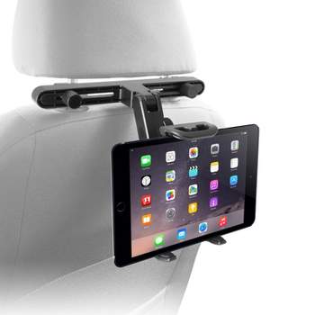 Mount-it! Premium Cup Holder Tablet Mount For Cars - Tablet Eld Mount -  Heavy Duty Carbon Fiber Tablet Mount For Ipad 7, Galaxy Tab, & Fire Tablets  : Target