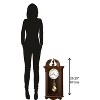 Howard Miller 625466 Malia Wall Clock 625466 Cherry Bordeaux - 2 of 3