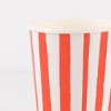 Meri Meri Red Stripe Cups (Pack of 8) - 3 of 3