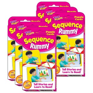 TREND Sequence Rummy Challenge Cards®, 6 Sets - 1 of 4