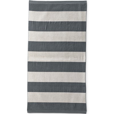 warm graphite cabana stripe