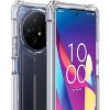 Nakedcellphone Clear Case for TCL 60 XE NxtPaper 5G Phone (2025) - Transparent Hybrid - 2 of 4