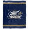 Georgia Southern University Primary Logo Silky Touch Blanket White 50x60 - 2 of 4