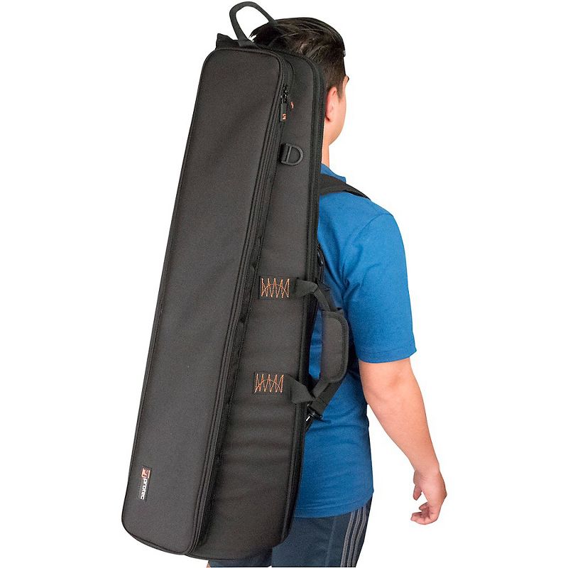 Protec Tenor Trombone Explorer Gig Bag With Sheet Music Pocket, 4 of 6