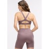 Peloton Women's Cadent V-Back Bra, Sparrow - 3 of 4