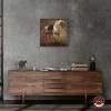 Notoriart Van Dyck - A Grey Horse Manly Inspirational Art Prints Unframed - 2 of 4