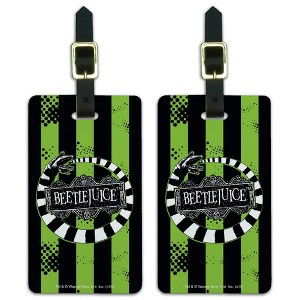 Beetlejuice Beetle Worm Luggage ID Tags Set of 2 - 1 of 4