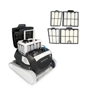 Dolphin Explorer E30 Automatic Robotic Pool Cleaner with Upgraded Ultra-Fine Filters, Ideal for Swimming Pools up to 50 Feet - 1 of 4