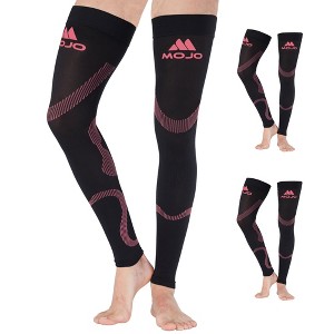 Mojo Compression Socks – Unisex Thigh High Footless Medical Compression Stockings – 20-30mmHg Opaque – A609-3 - 1 of 4