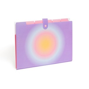 U Brands 6 Pocket Expanding File Purple Head in The Clouds : Target