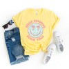 Simply Sage Market Women's Hello Sunshine Leopard Smiley Face Short Sleeve Graphic Tee - 2 of 2