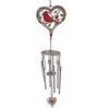 The Lakeside Collection Memorial Cardinal Wind Chime W/Heart Ash Locket - 4 of 4