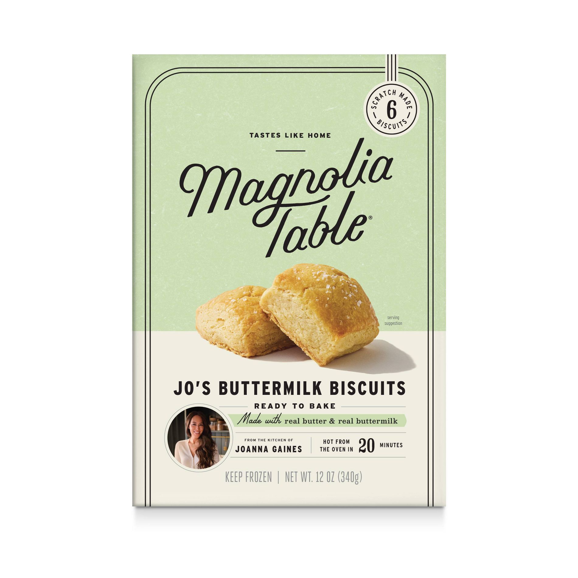 Magnolia Table Jo's Buttermilk Frozen Biscuits - 12oz