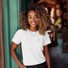 Dalix Womens Lil Peach Lightweight Everyday Tee - 3 of 4