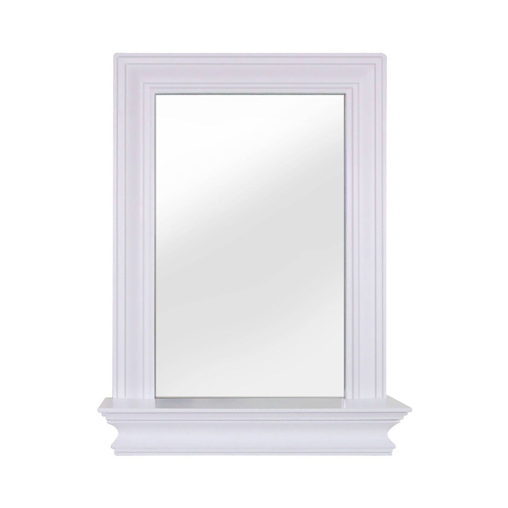 Stratford Wall Mirror with Shelf - Elegant Home Fashions