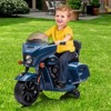 Ride on Motorcycle for Kids, 6V Electric Dirt Bike, License Motorcycle with USB, AUX, Music and Headlight for Toddler 1-3 - image 2 of 4