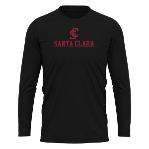 Men's Santa Clara University Adult Sport Long Sleeve Shirt Primary Logo - 1 of 4