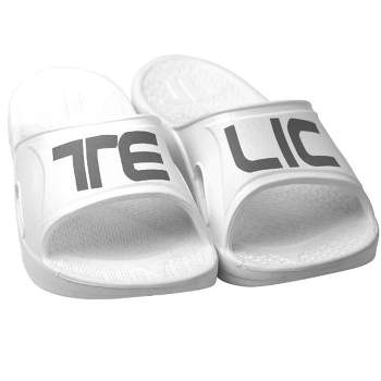 Telic Recharge Arch Support Comfort Slide Sandals - XL - Snow White