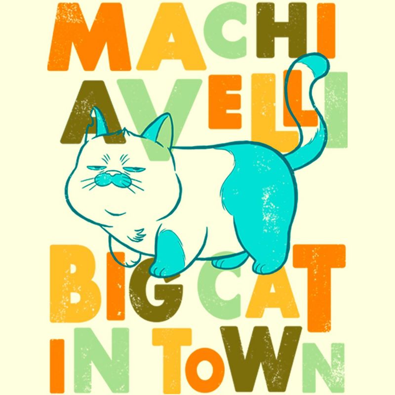 Men's Luca Machiavelli Big Cat in Town T-Shirt, 2 of 5