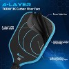 AIREO Harpy Eagle K16 Pickleball Paddle Kevlar+Carbon Fiber Surface with 16MM Polypropylene Core Pickleball Paddles USAPA Approved - 2 of 4