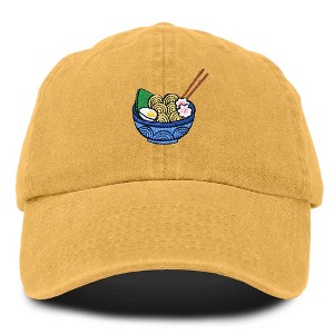 Dalix Noodle Embroidered Womens Ramen Cotton Dad Hat Baseball Cap Adjustable Womens - 1 of 4